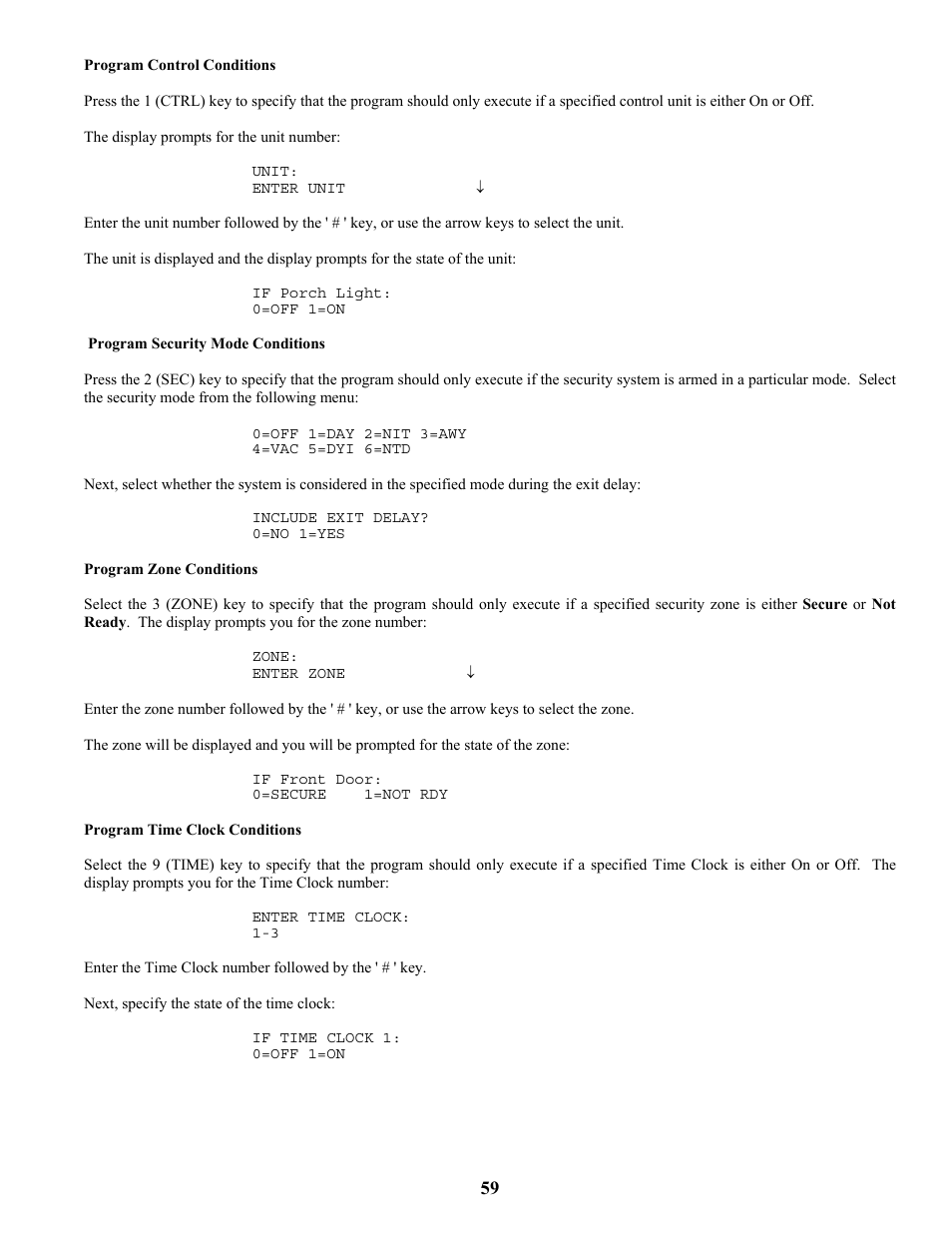 Home Automation SIA CP-01 User Manual | Page 67 / 88