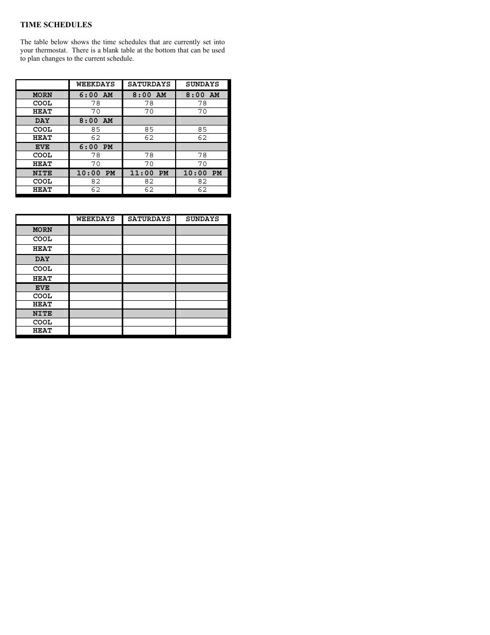 Home Automation O M N I S T A T RC-90B User Manual | Page 17 / 20