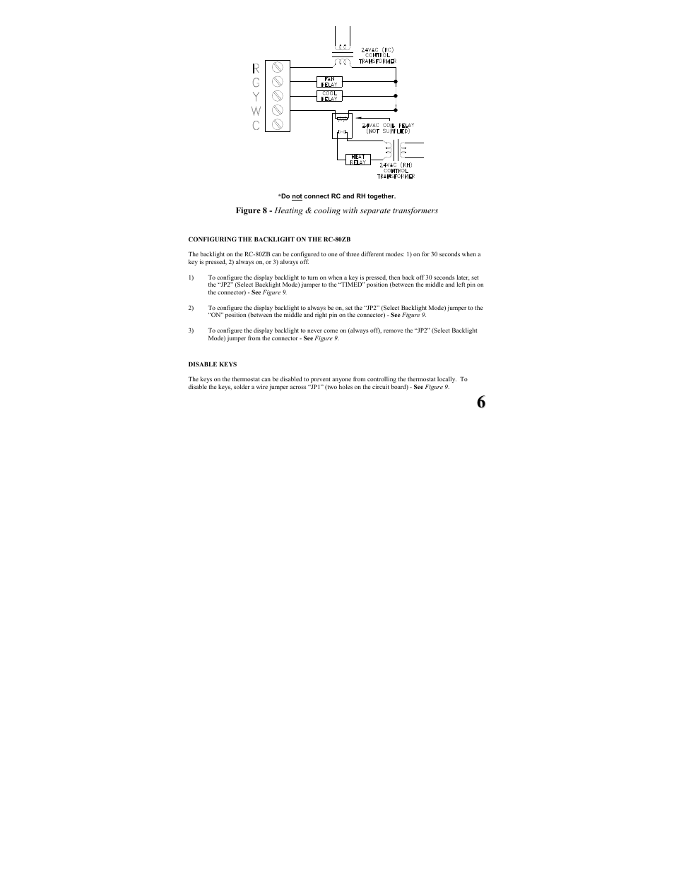 Home Automation RC-80BZ User Manual | Page 6 / 16