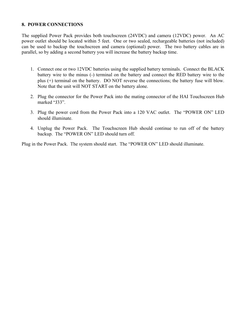 Home Automation Touchscreen Hub 32A30 User Manual | Page 11 / 12