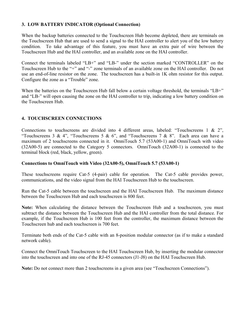 Home Automation Touchscreen Hub 32A30 User Manual | Page 6 / 12