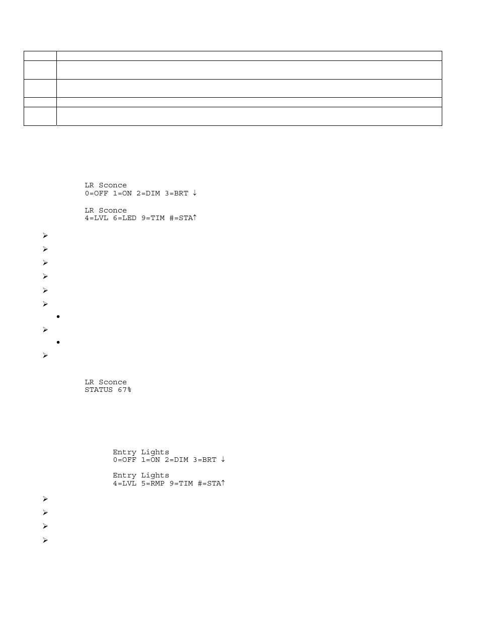 Controlling centralite units | Home Automation OmniPro II User Manual | Page 30 / 100