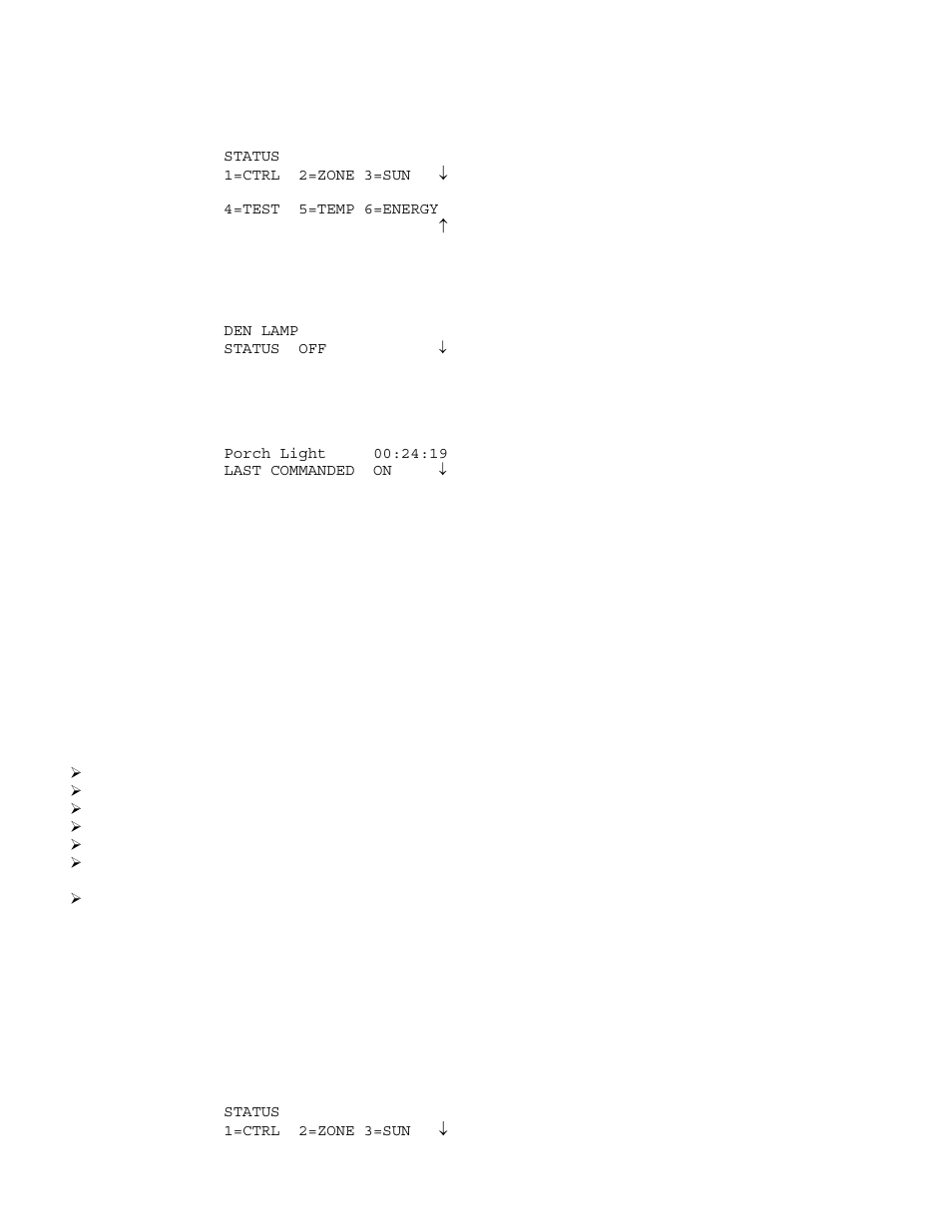 Status, Configuring hlc devices, Configuring hlc devices using an omni console | Home Automation OmniPro II User Manual | Page 44 / 100