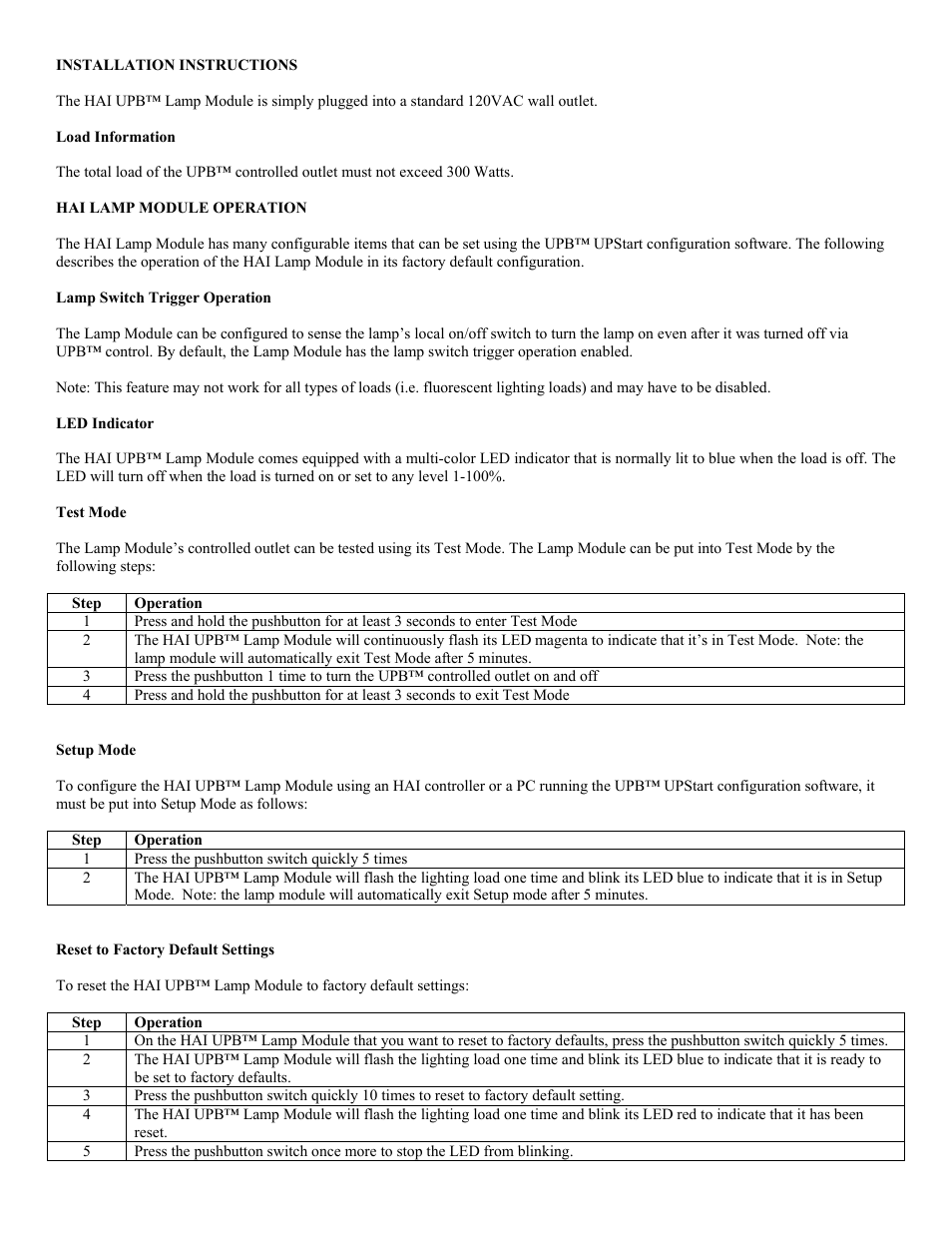 Home Automation 59A00-1 User Manual | Page 2 / 3