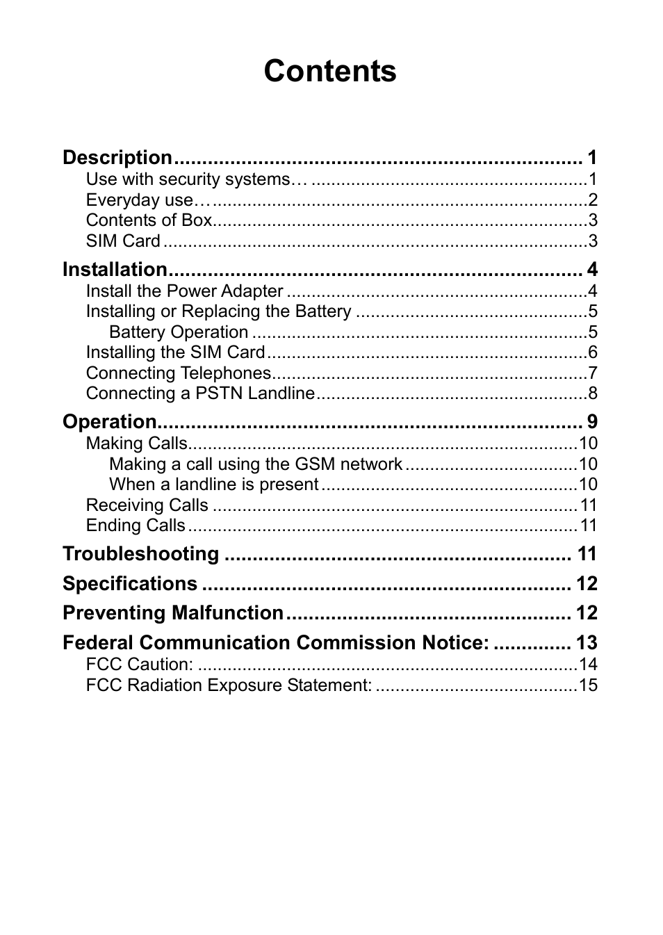 Home Automation 70A00-1 User Manual | Page 3 / 20