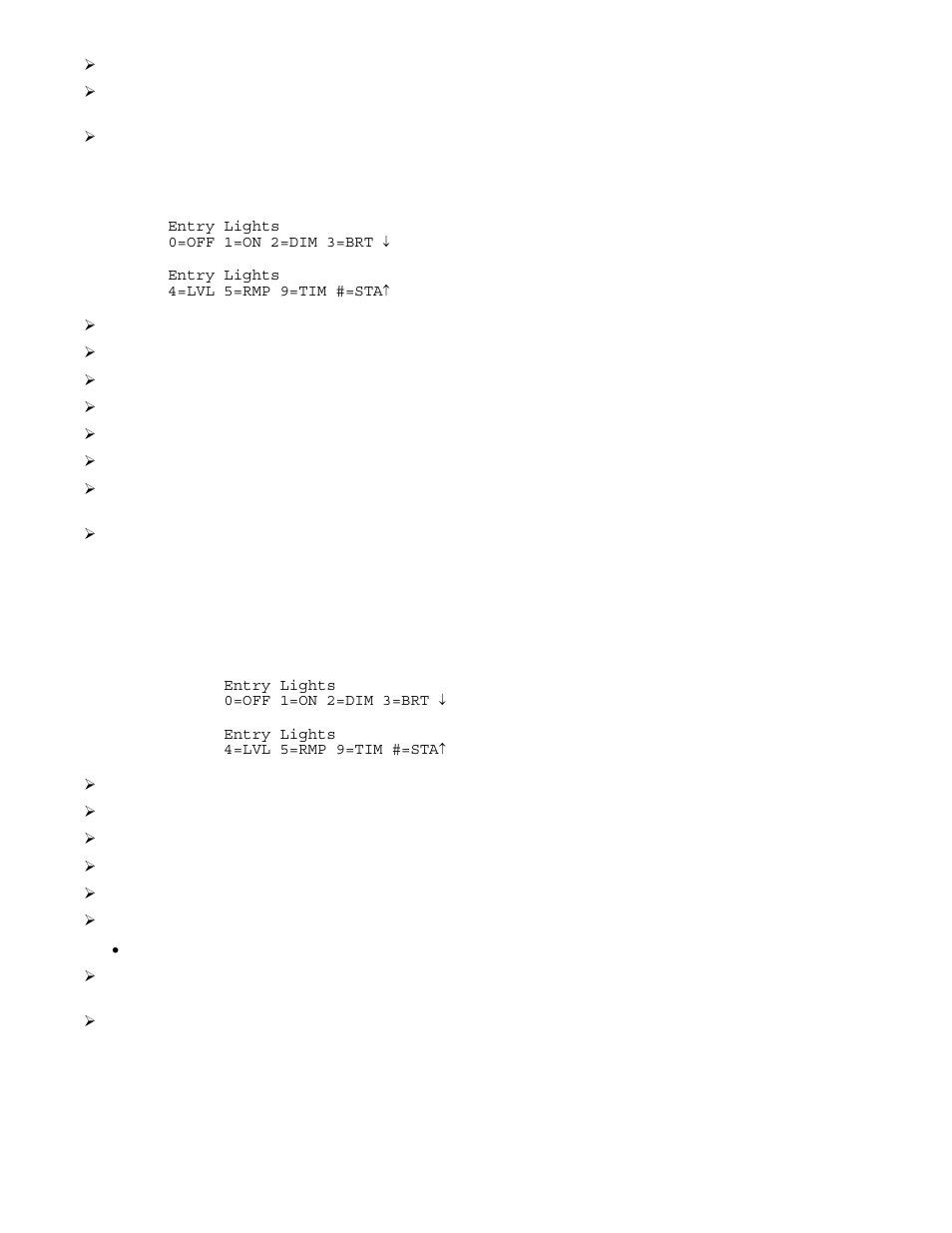 Controlling radiora units, Controlling alc or x-10 units | Home Automation SECURITY SYSTEM User Manual | Page 24 / 82