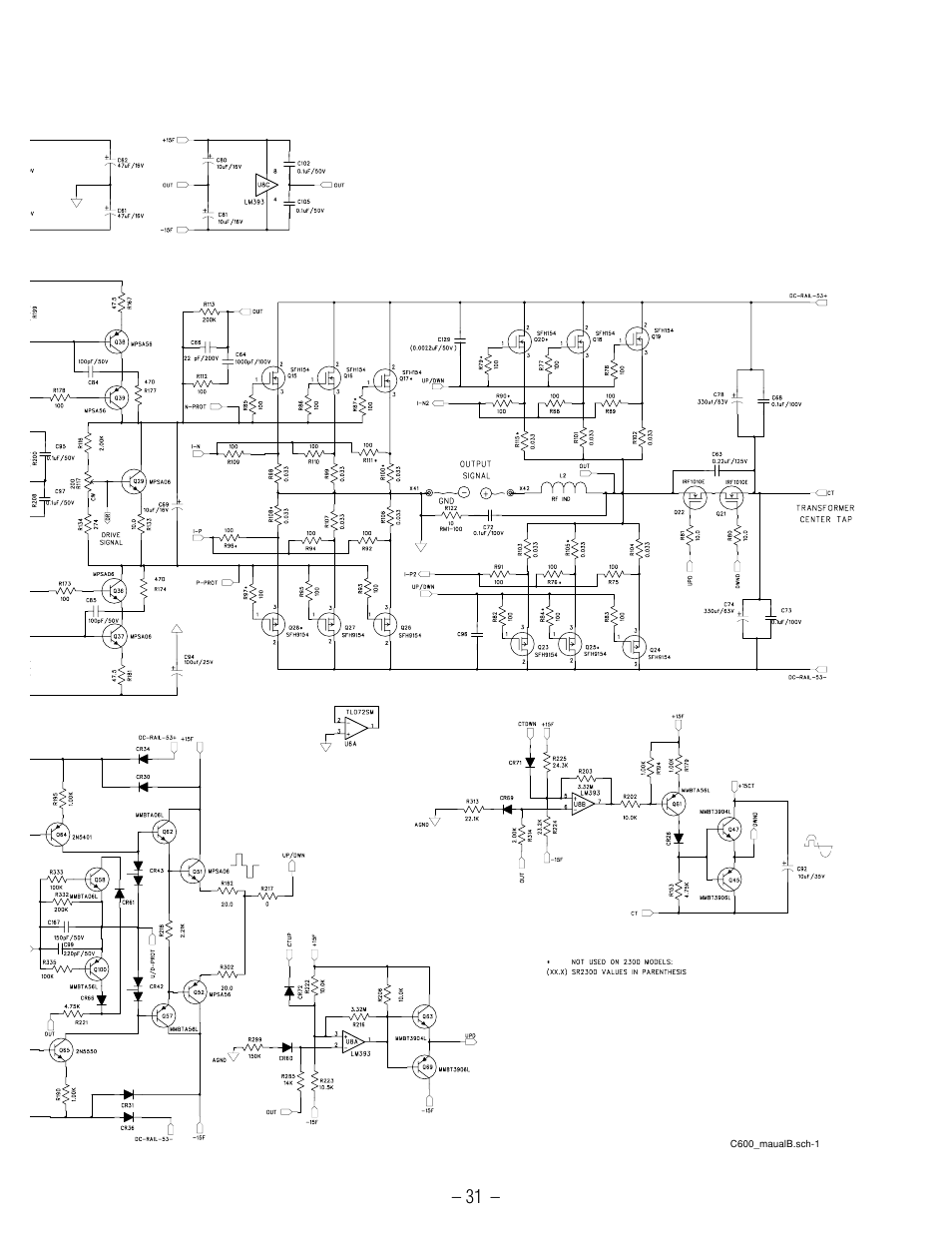 Hafler GX2600CE User Manual | Page 33 / 44