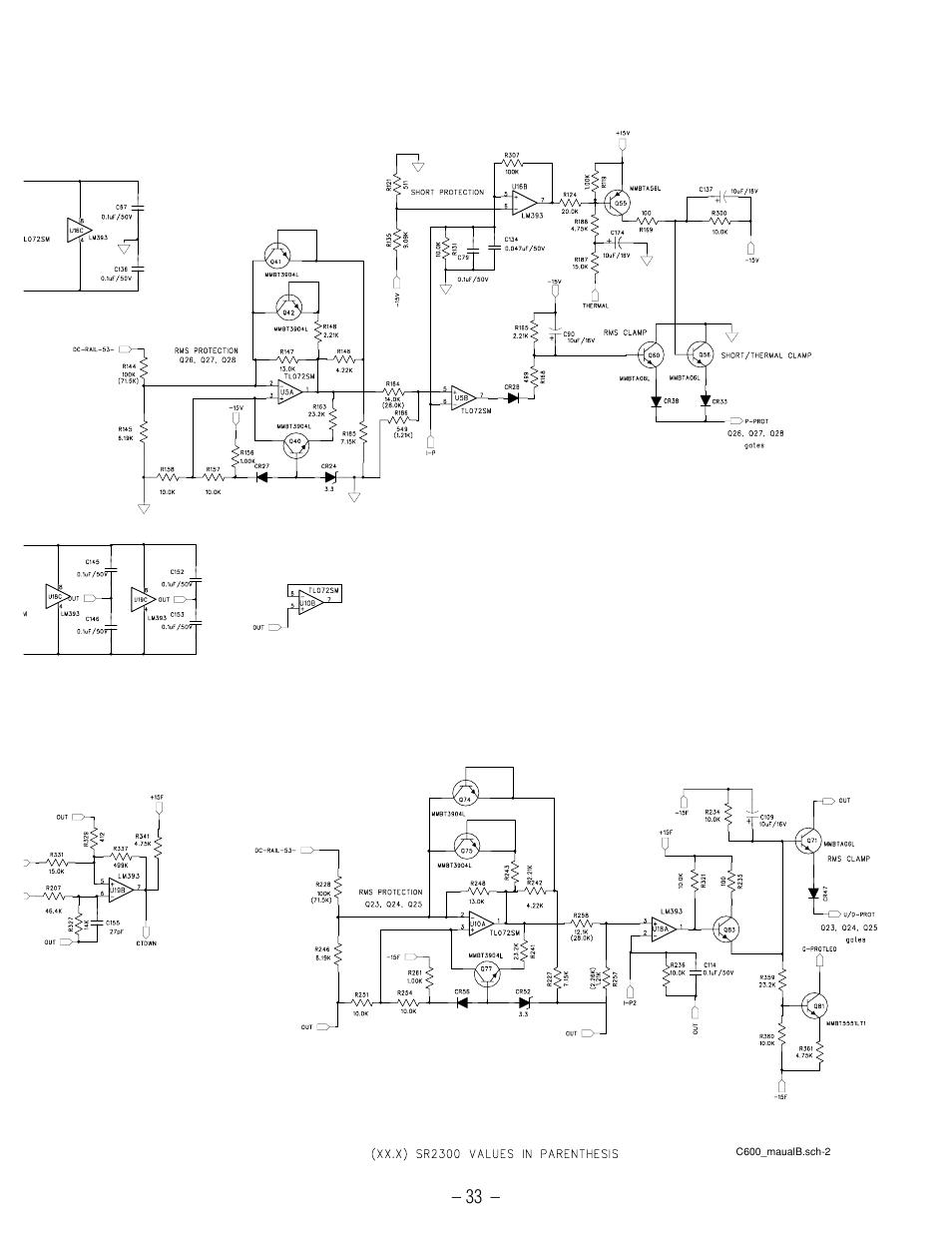 Hafler GX2600CE User Manual | Page 35 / 44