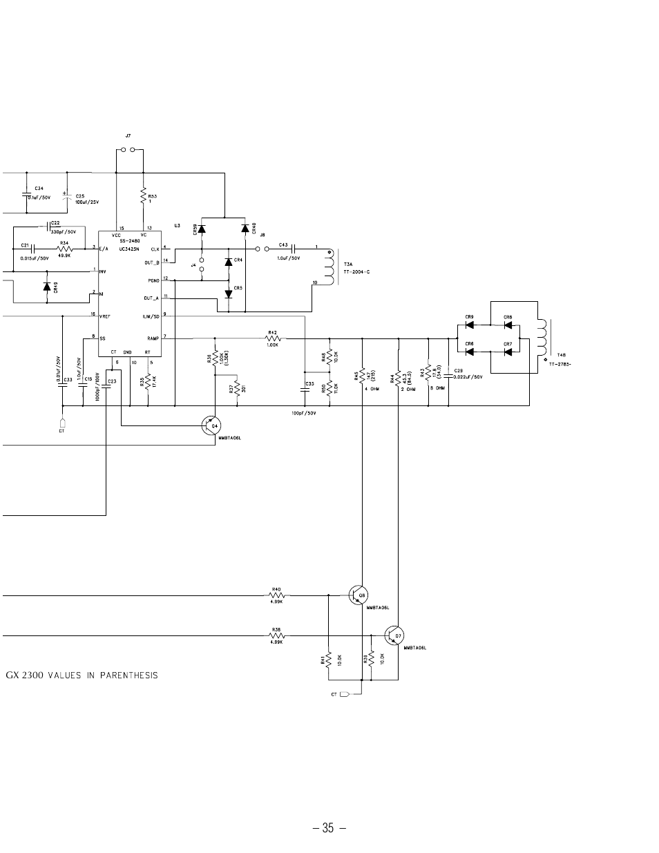 Hafler GX2600CE User Manual | Page 37 / 44