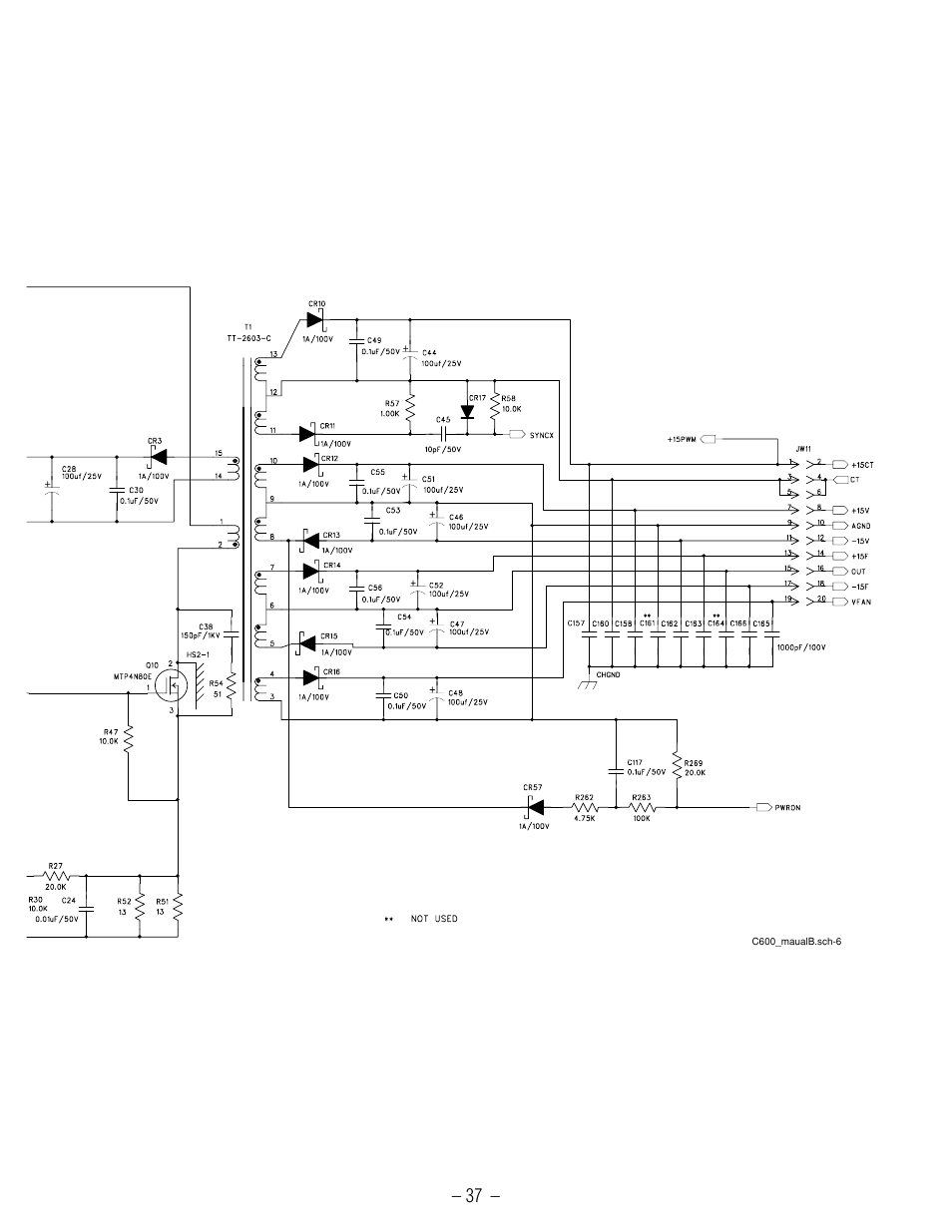 Hafler GX2600CE User Manual | Page 39 / 44