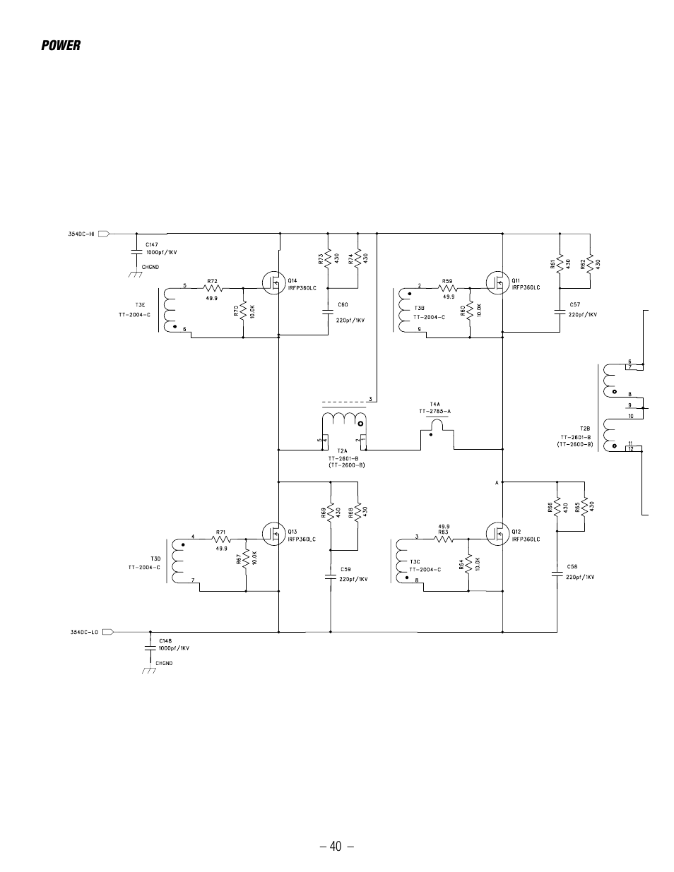 Hafler GX2600CE User Manual | Page 42 / 44