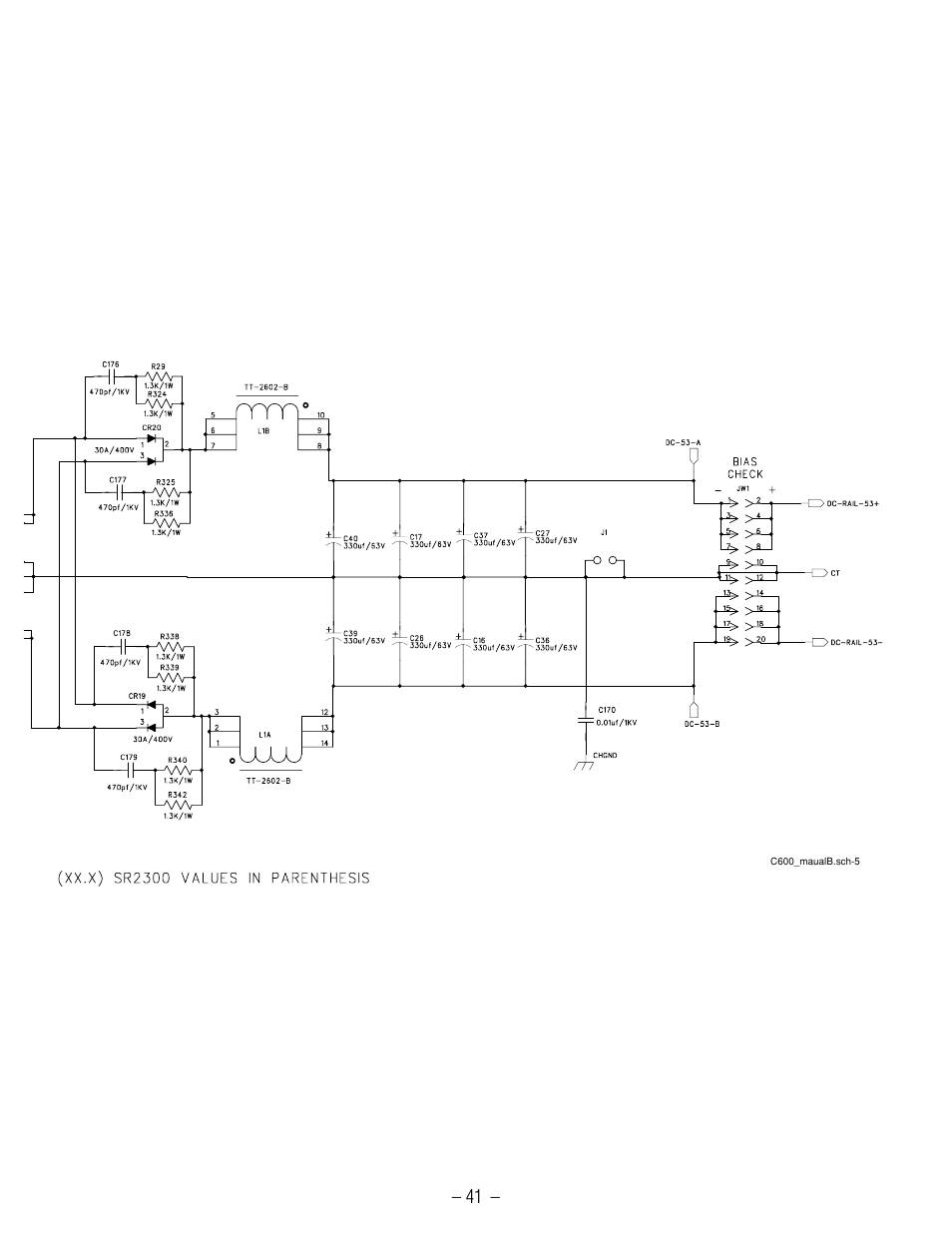 Hafler GX2600CE User Manual | Page 43 / 44