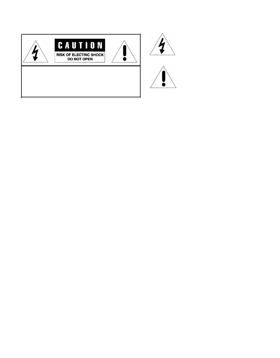 Notice - important safety information | Hafler 9180 User Manual | Page 2 / 20