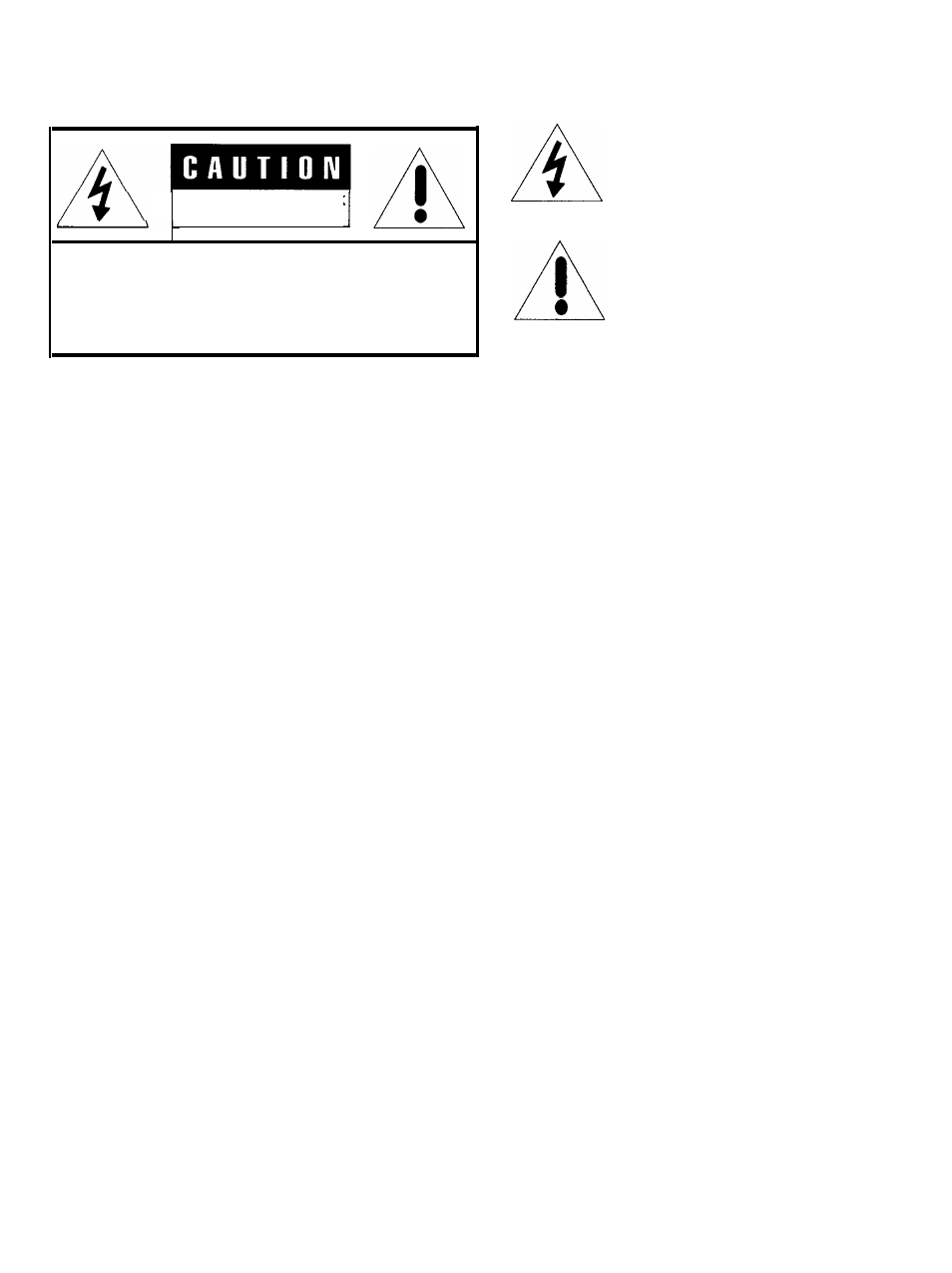 Notice - important safety information | Hafler 0915P User Manual | Page 2 / 27