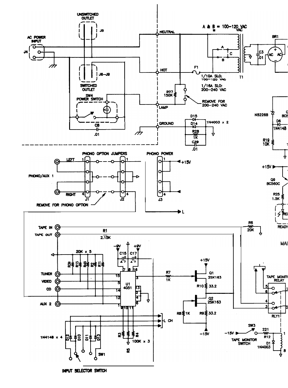 Hafler 0915P User Manual | Page 22 / 27