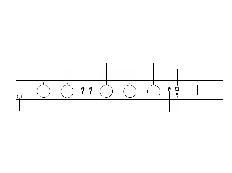 915 preamplifier front panel view | Hafler 0915P User Manual | Page 8 / 27