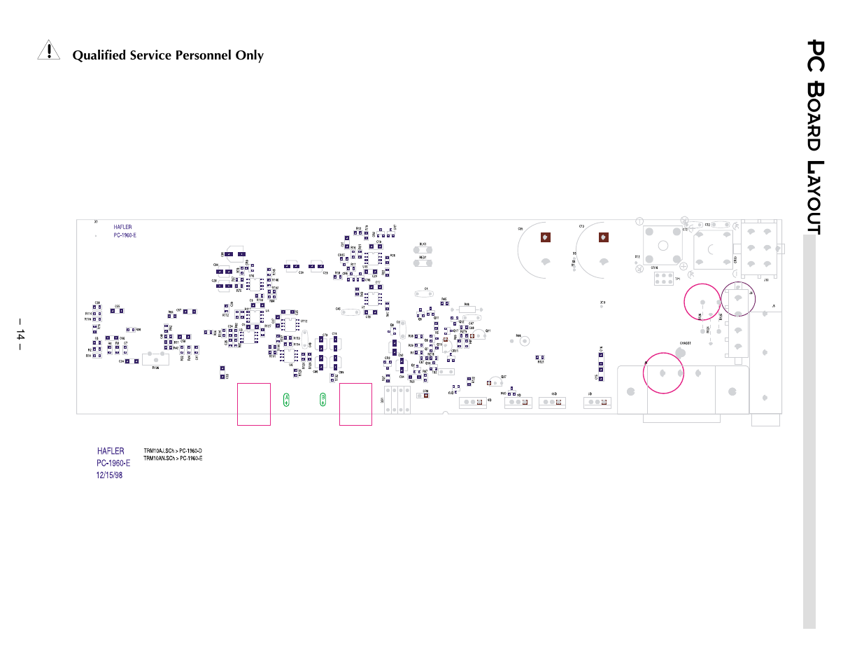 Pc b | Hafler TRM10.1 User Manual | Page 23 / 32