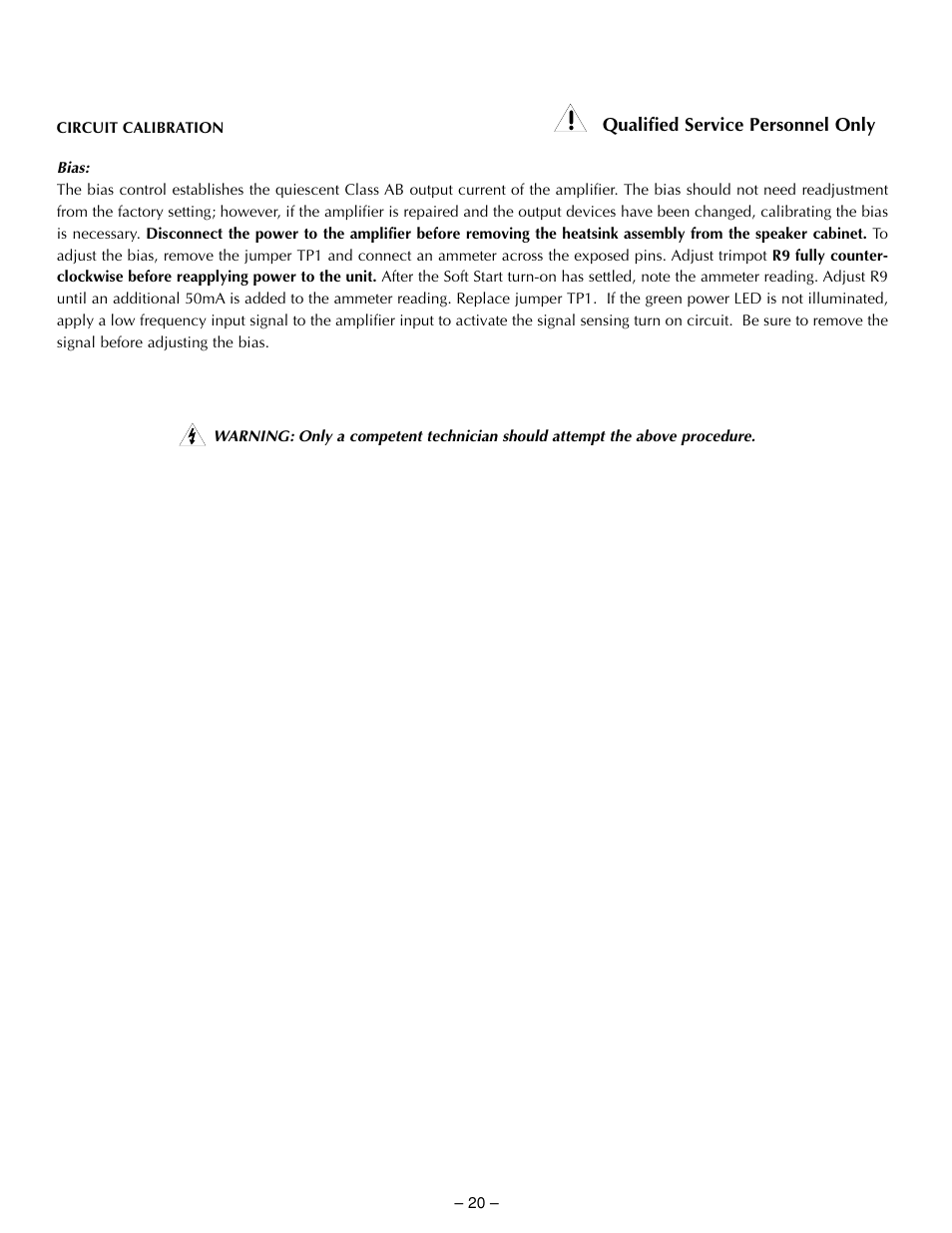 Hafler TRM10.1 User Manual | Page 29 / 32