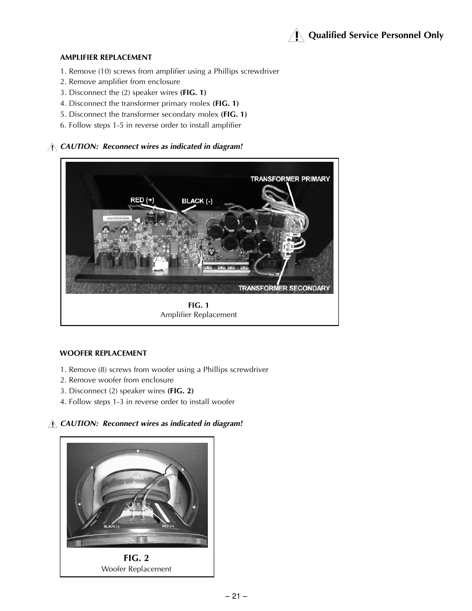 Hafler TRM10.1 User Manual | Page 30 / 32