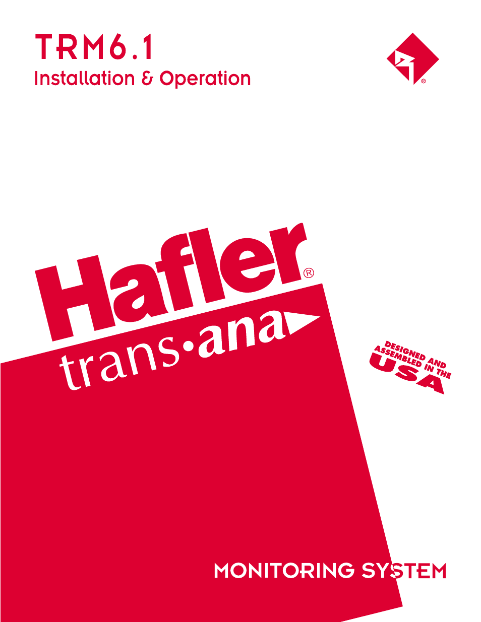 Hafler TRM6.1CE User Manual | 36 pages