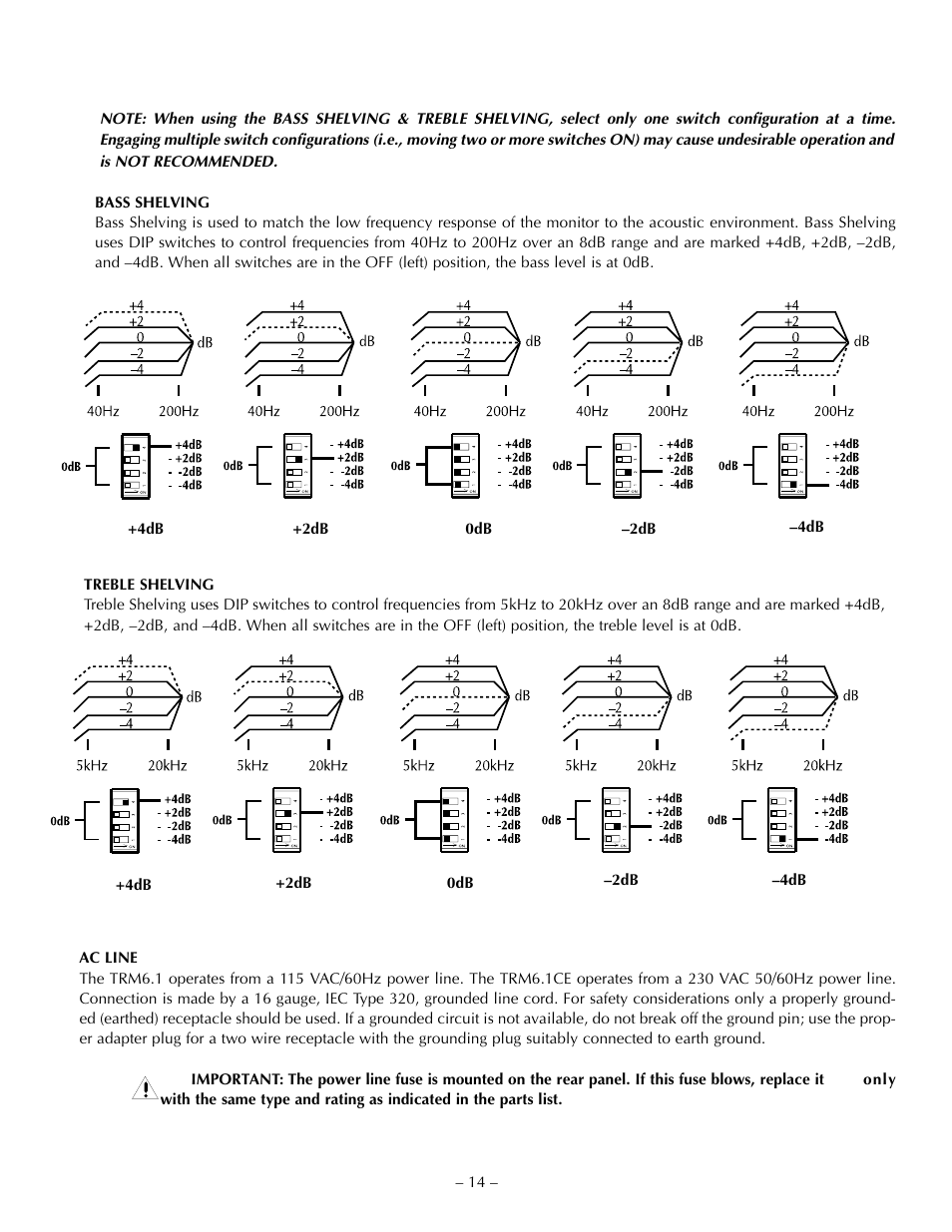 Hafler TRM6.1CE User Manual | Page 23 / 36