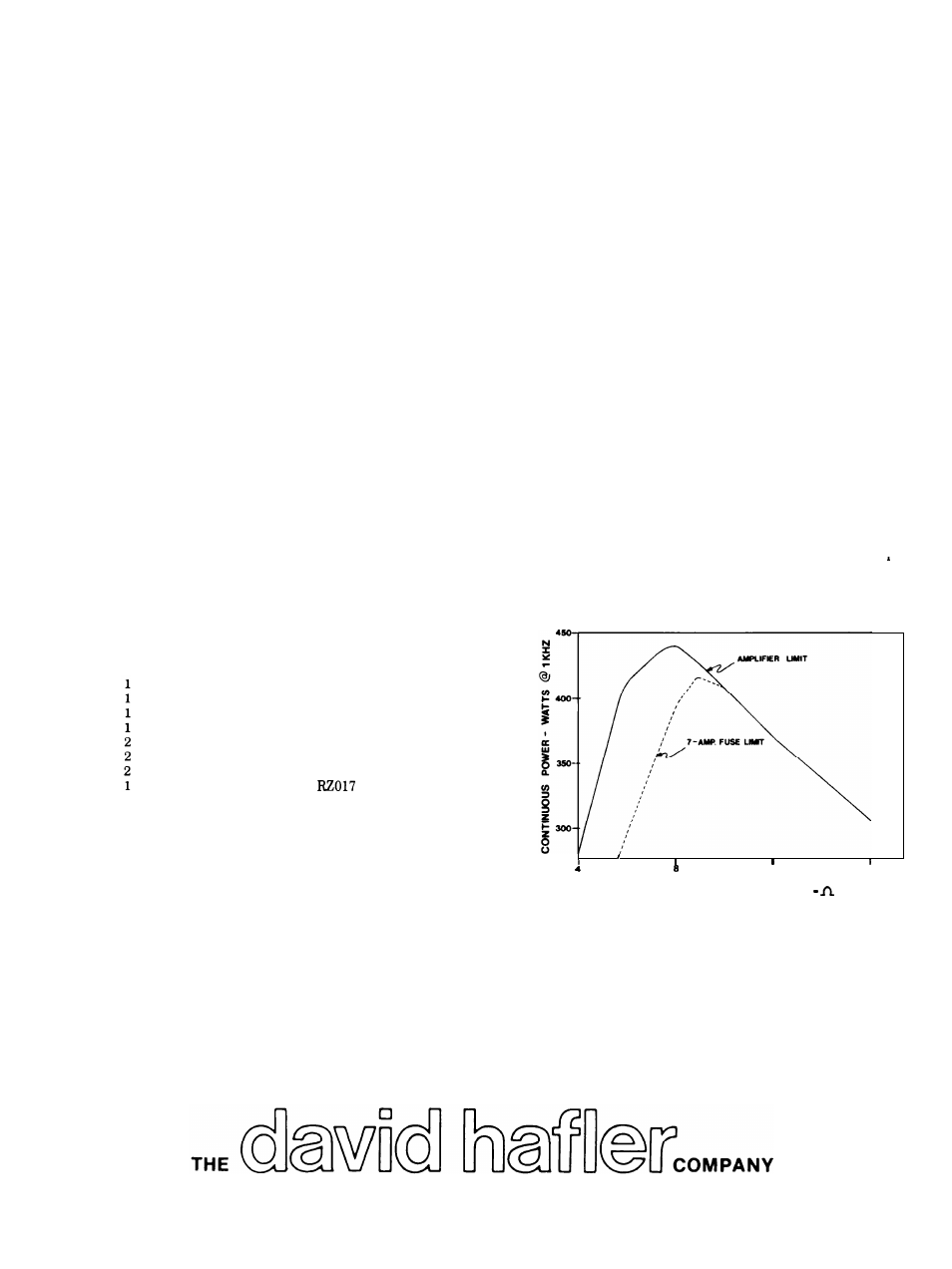 Dh-222 | Hafler DH-200 User Manual | Page 20 / 21