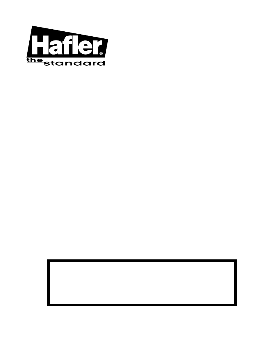 Hafler M5 User Manual | Page 16 / 16