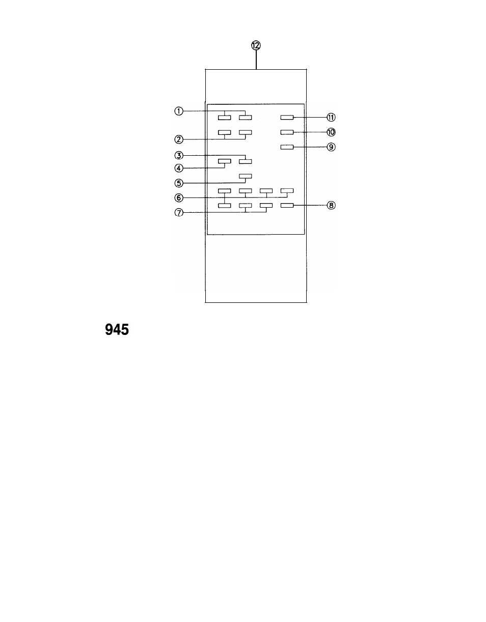 Preamp /tuner remote control | Hafler 945 User Manual | Page 11 / 20