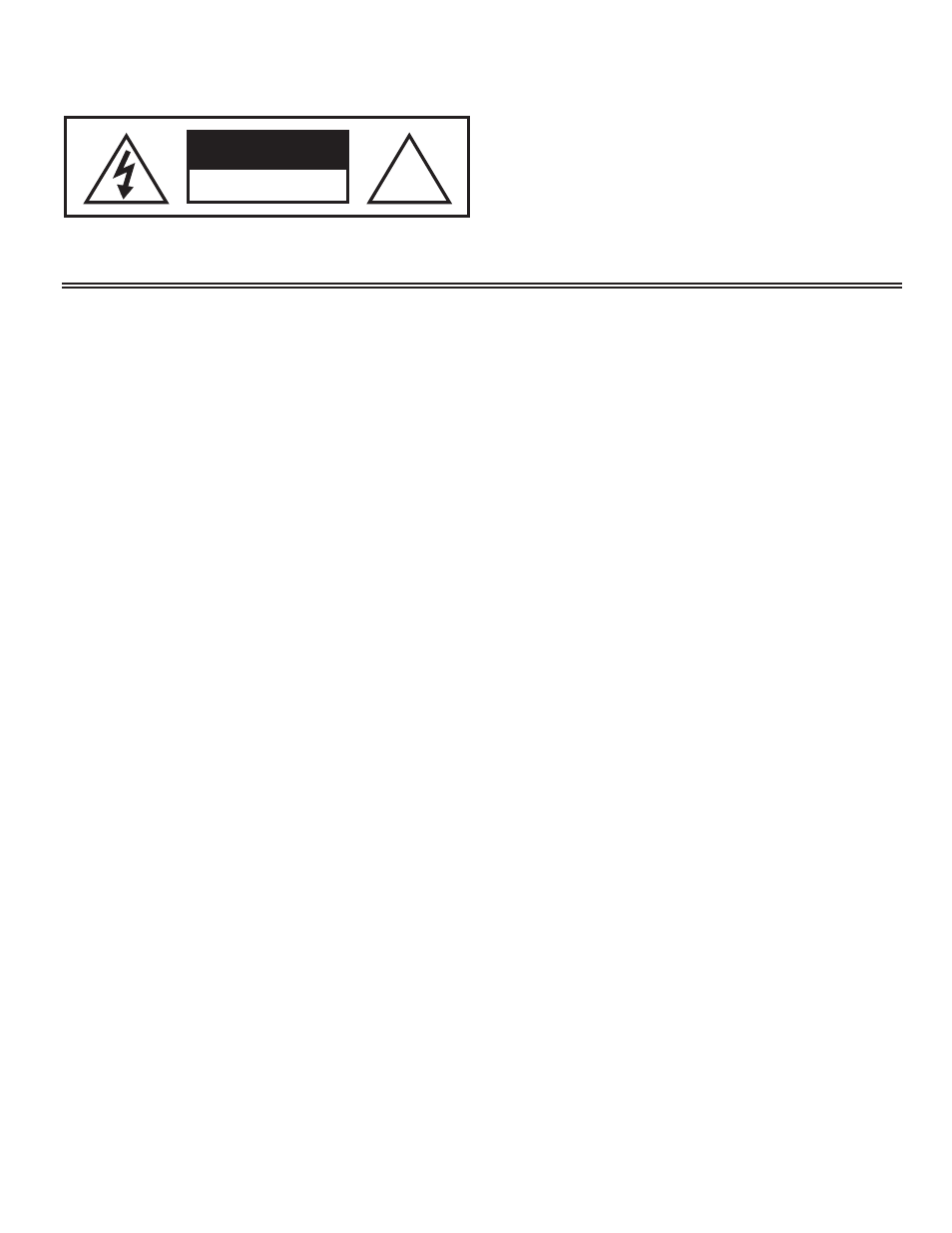 Advertencia – informacion de seguridad importante | Hafler 1600 User Manual | Page 4 / 12