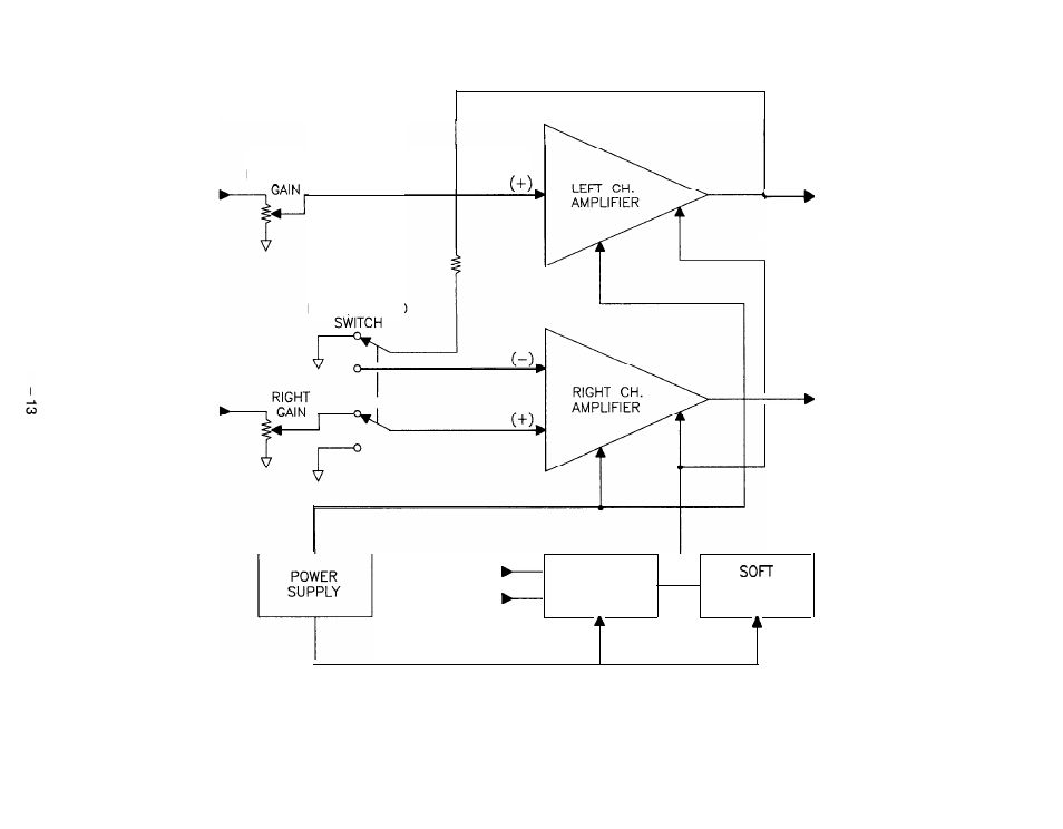 9130 functional block diagram | Hafler 9130 User Manual | Page 14 / 20