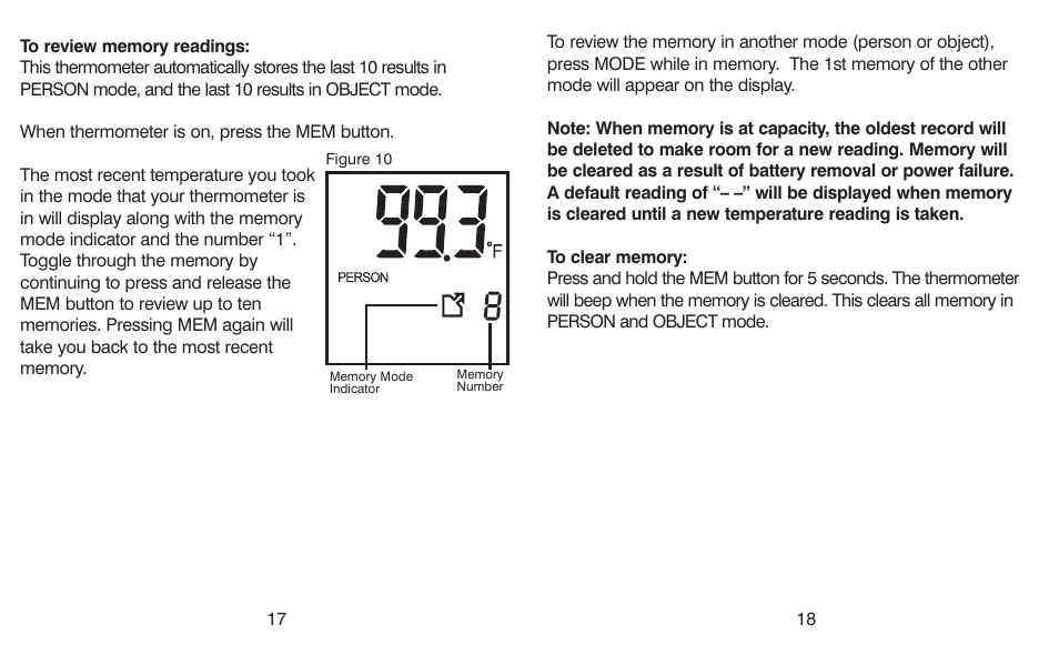 HoMedics TI-150 User Manual | Page 10 / 24