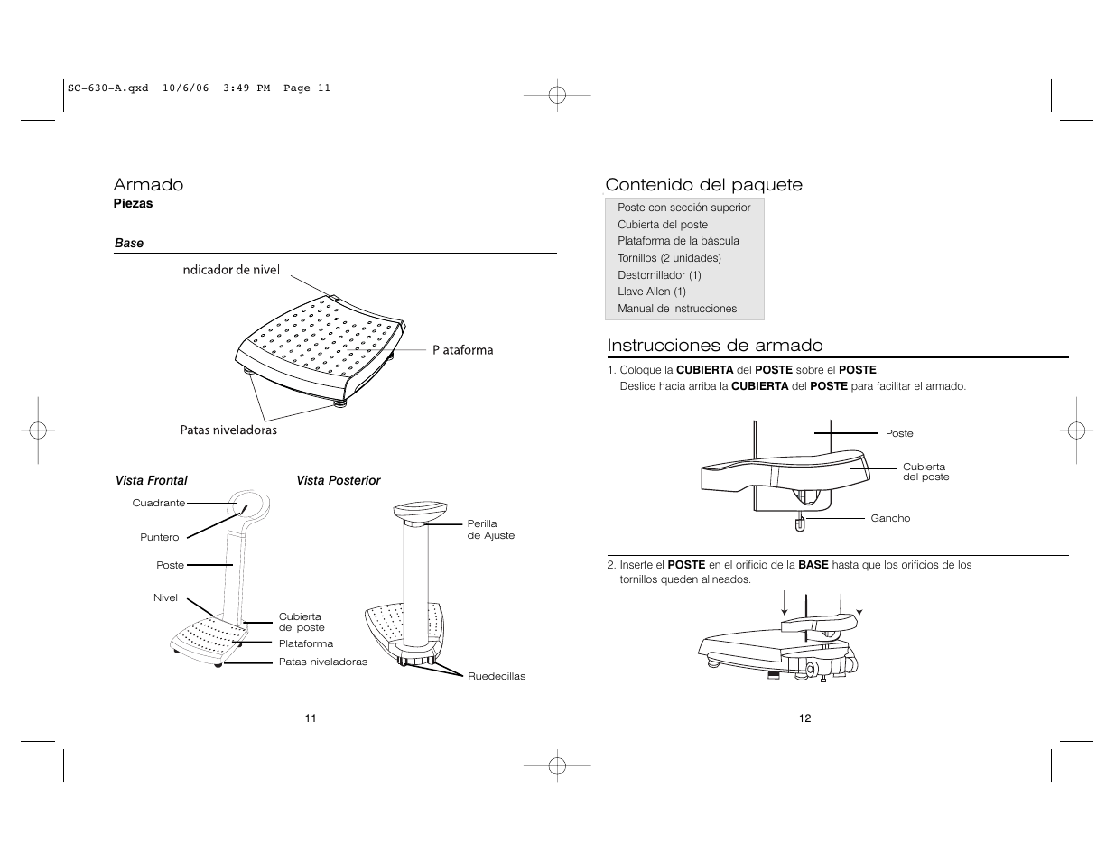 HoMedics SC-630 User Manual | Page 6 / 8