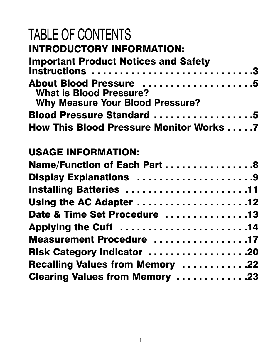 HoMedics BPA-200 User Manual | Page 2 / 64