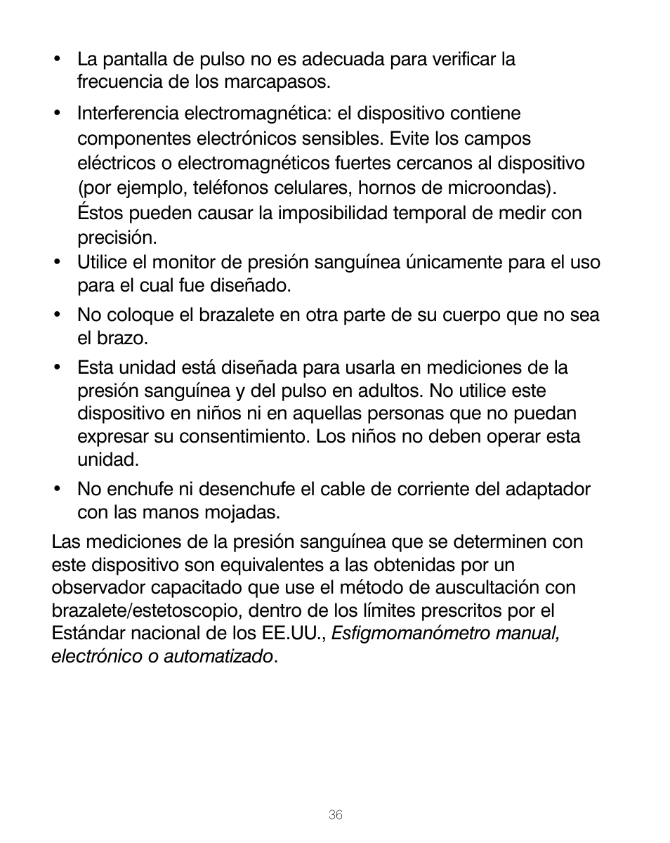 HoMedics BPA-200 User Manual | Page 37 / 64