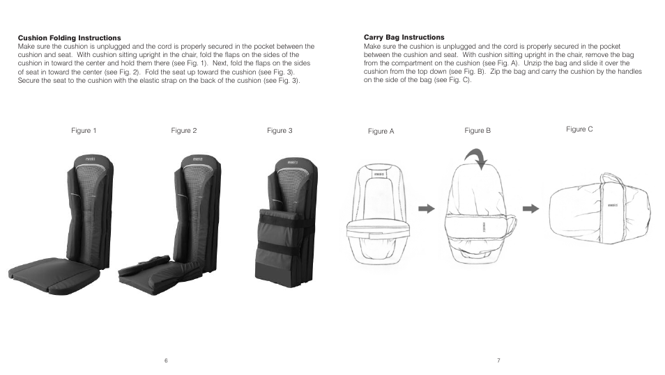 HoMedics Shiatsu Massaging Cushion MCS-350H User Manual | Page 4 / 10