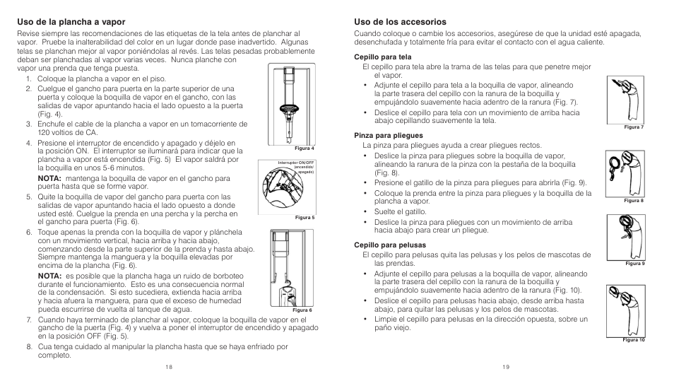 HoMedics PerfectSteam PS-150 User Manual | Page 10 / 12