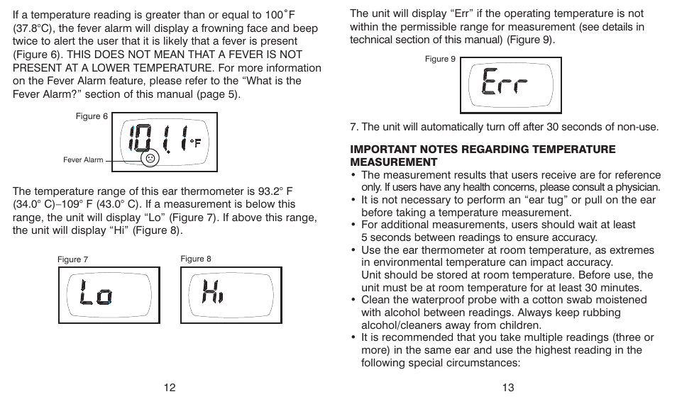 HoMedics TE-100 User Manual | Page 7 / 18