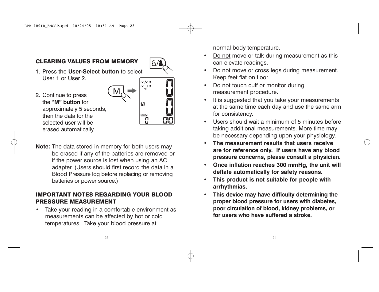 HoMedics BPA-100 User Manual | Page 13 / 32