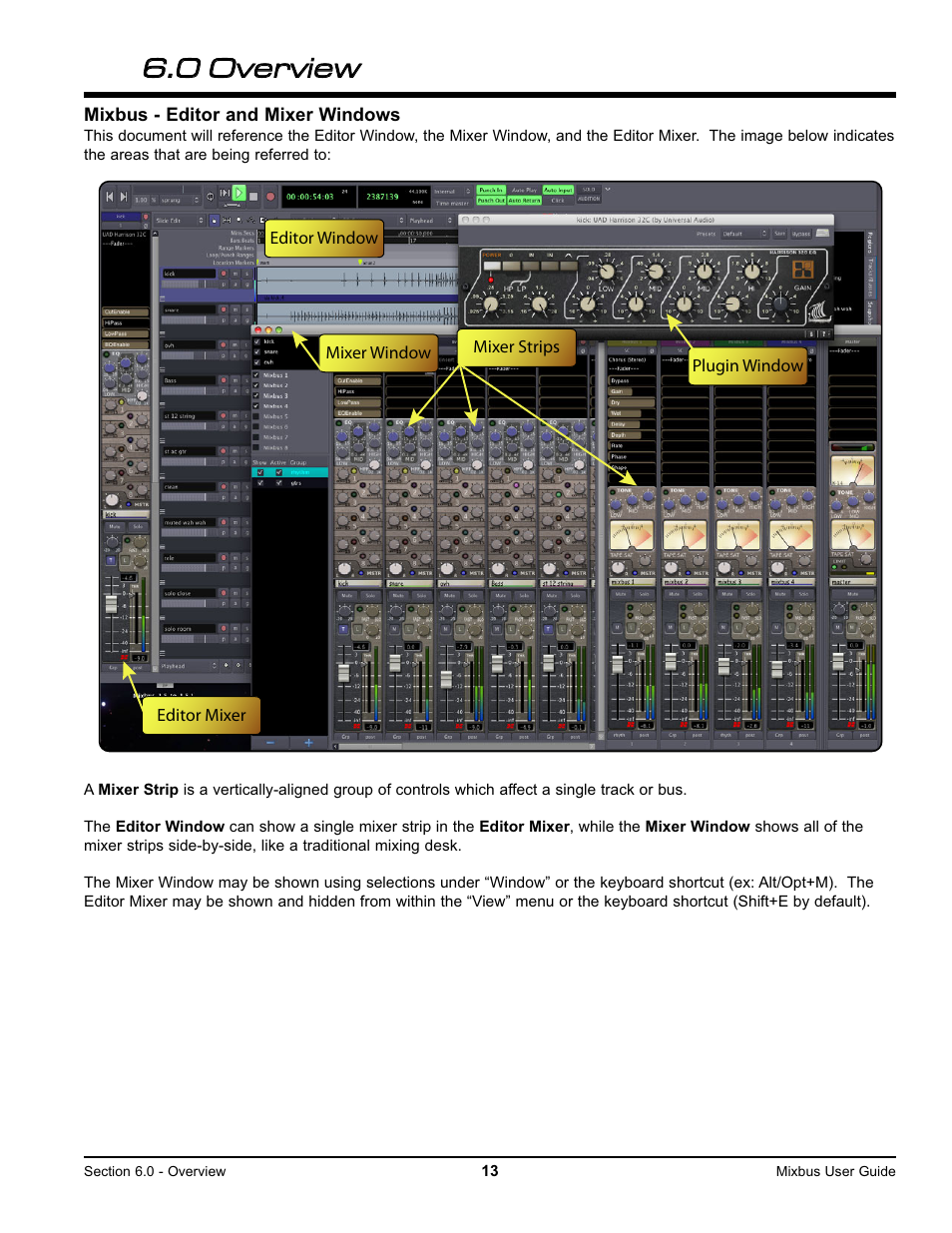 66 0 o ov ve er rv viie ew w | Harrison Labs MIXBUS V2.0.2 User Manual | Page 13 / 88