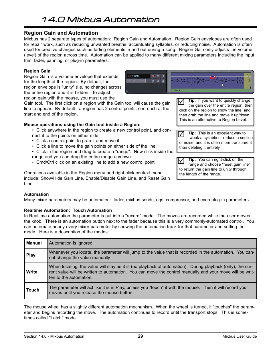 Harrison Labs MIXBUS V2.0.2 User Manual | Page 29 / 88