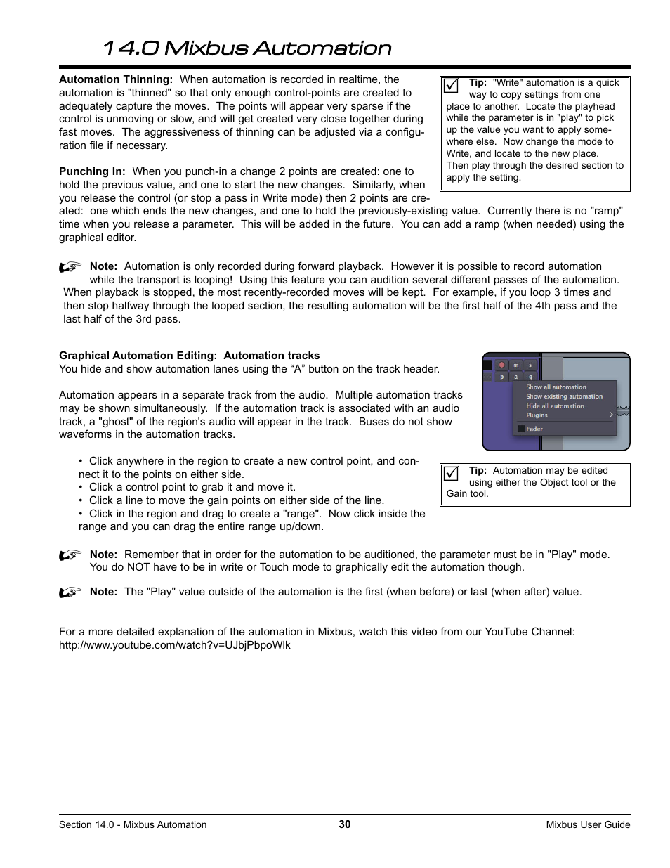 Harrison Labs MIXBUS V2.0.2 User Manual | Page 30 / 88