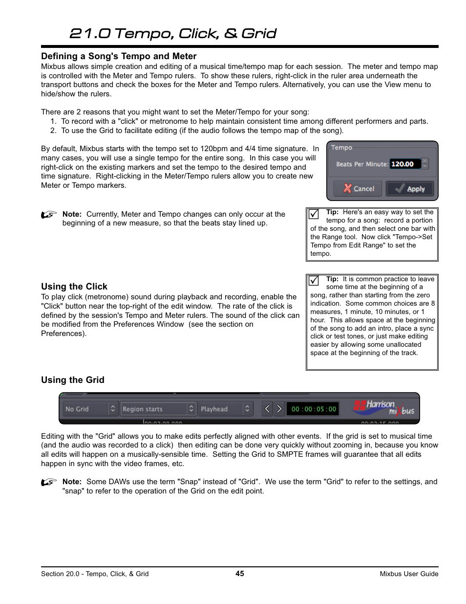 Harrison Labs MIXBUS V2.0.2 User Manual | Page 45 / 88