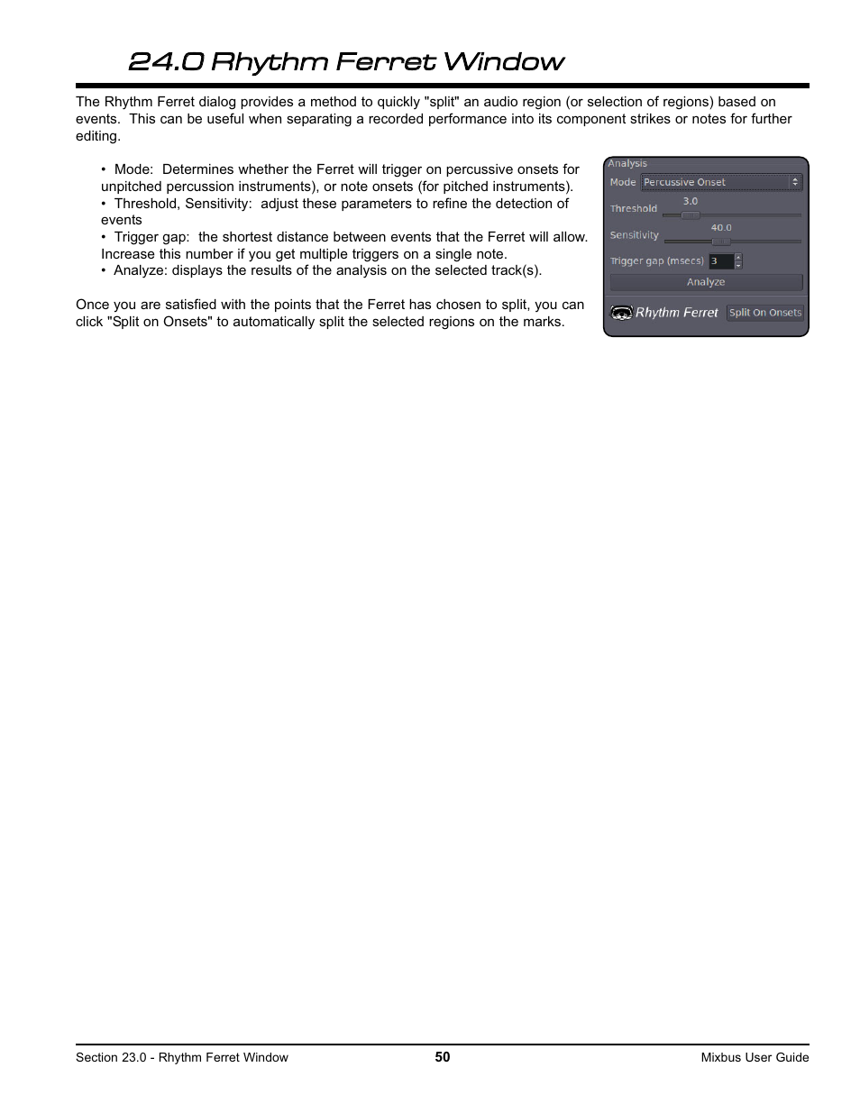 Harrison Labs MIXBUS V2.0.2 User Manual | Page 50 / 88