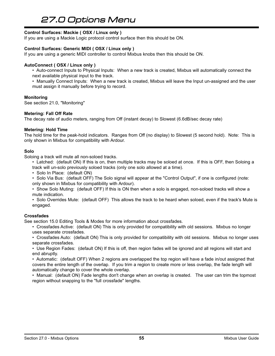 Harrison Labs MIXBUS V2.0.2 User Manual | Page 55 / 88