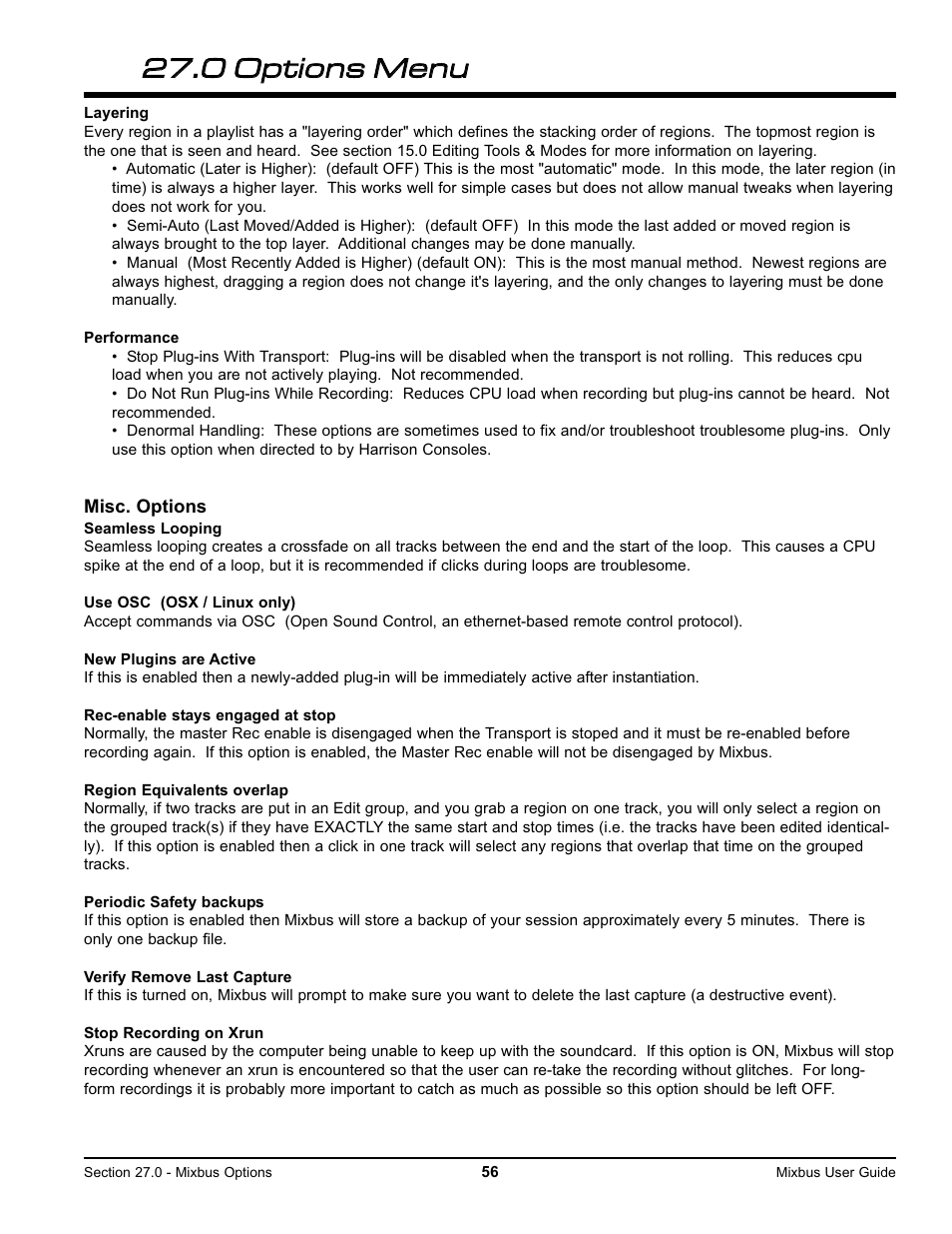 Harrison Labs MIXBUS V2.0.2 User Manual | Page 56 / 88