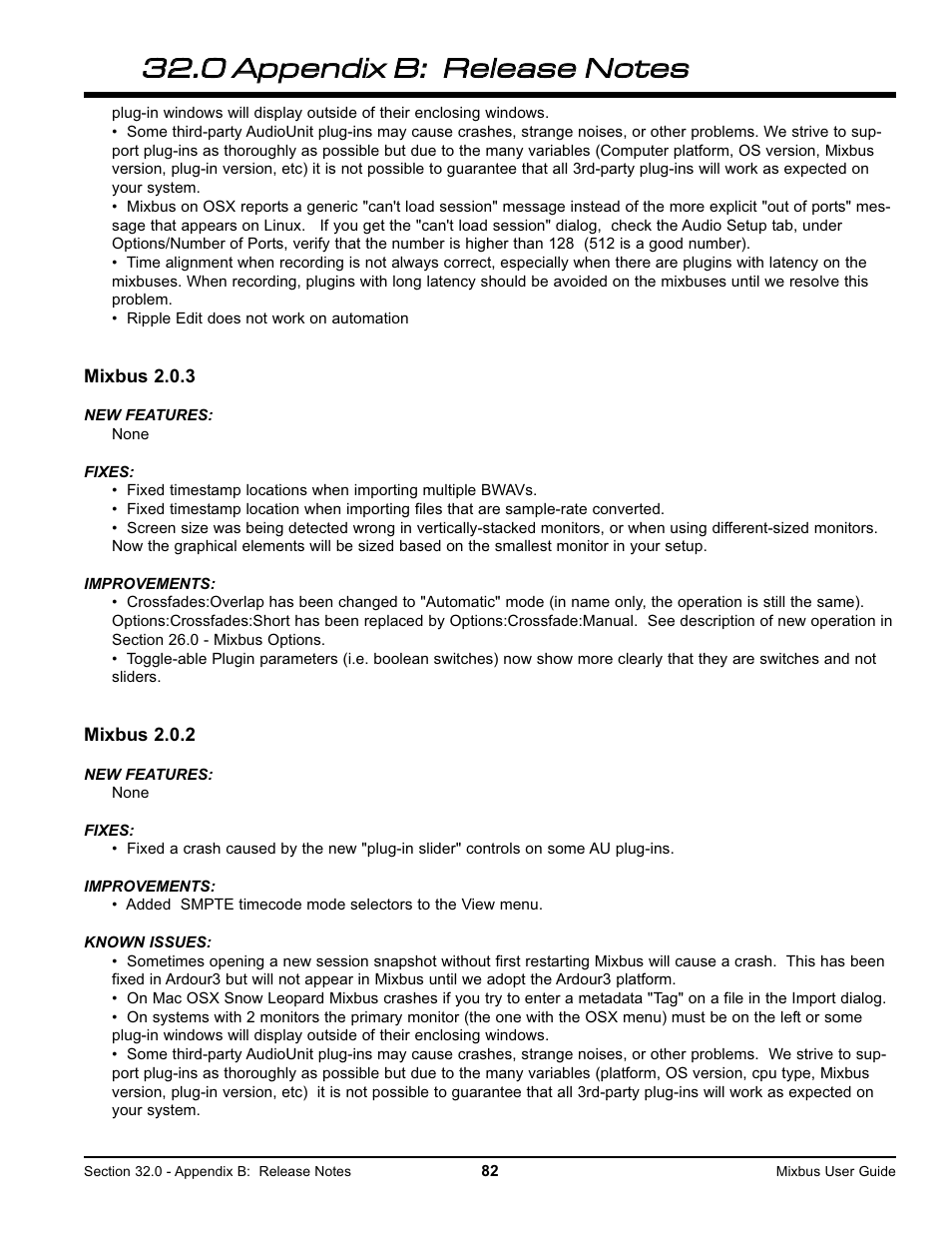 Harrison Labs MIXBUS V2.0.2 User Manual | Page 82 / 88