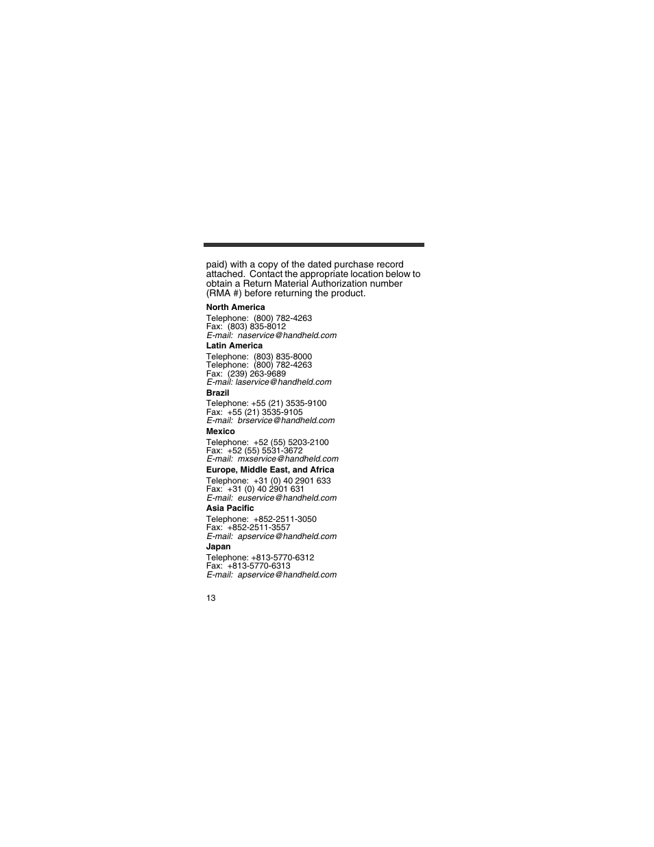 HandHeld Entertainment 4800p User Manual | Page 14 / 20