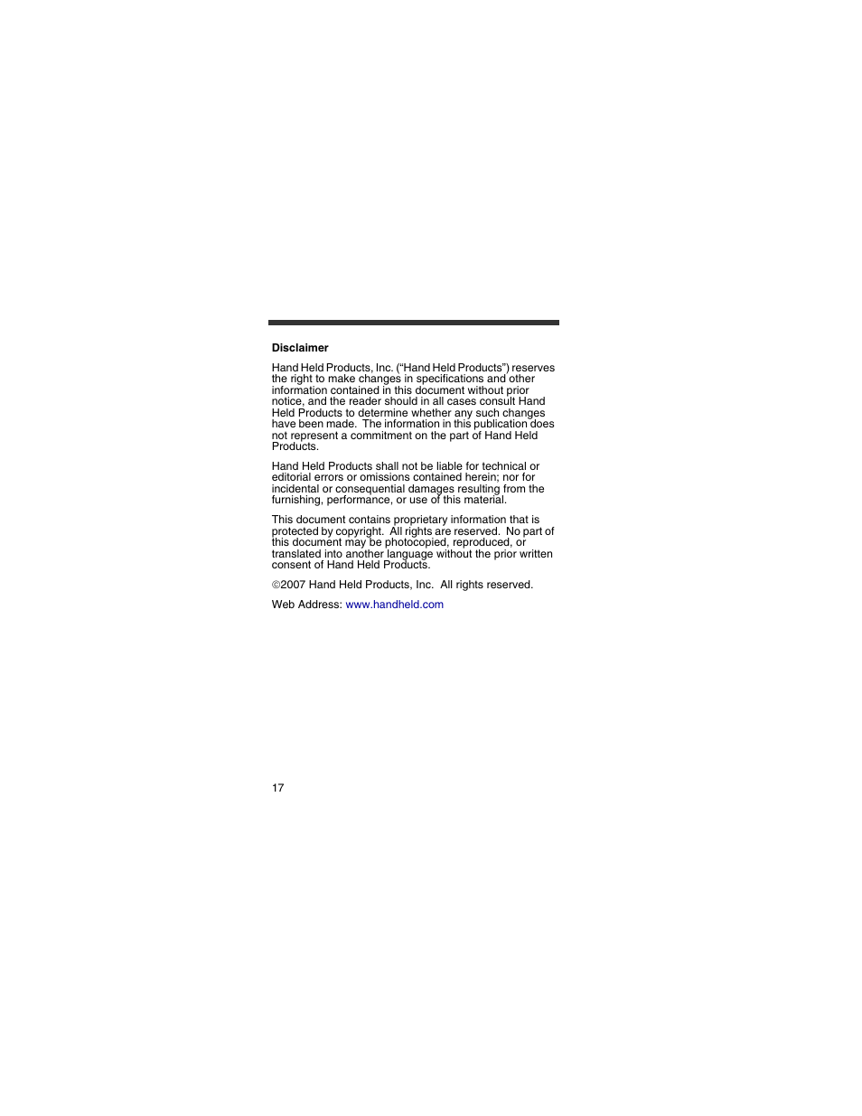 HandHeld Entertainment 4800p User Manual | Page 18 / 20