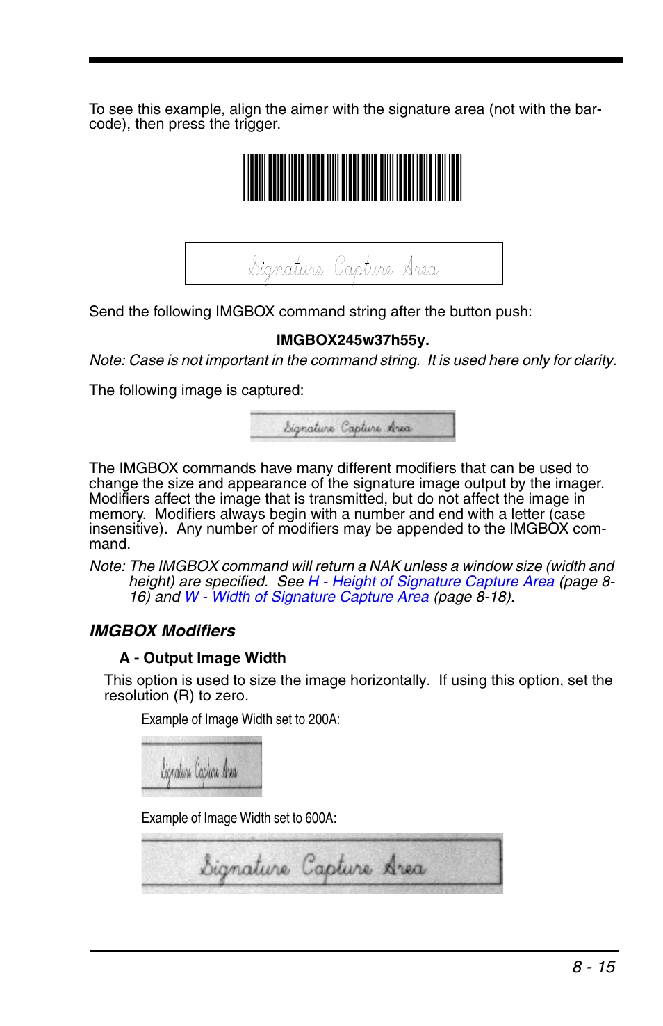 Imgbox modifiers, Imgbox modifiers -15 | HandHeld Entertainment 4600r User Manual | Page 157 / 244