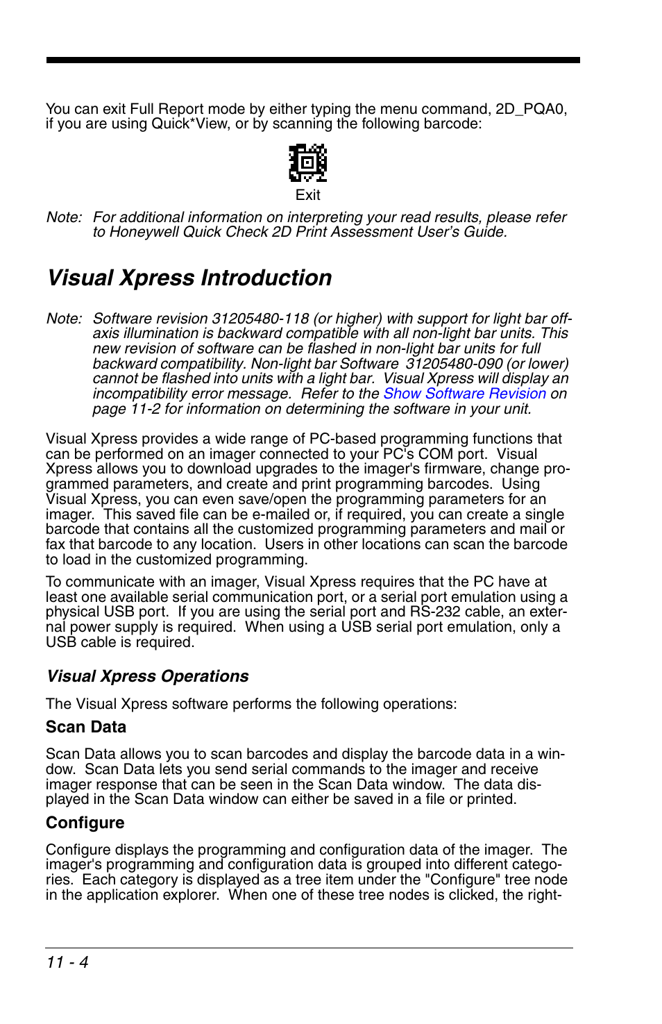 Visual xpress introduction, Visual xpress introduction -4, Using visual xpress (see | You can enter the template as shown | HandHeld Entertainment 4600r User Manual | Page 186 / 244